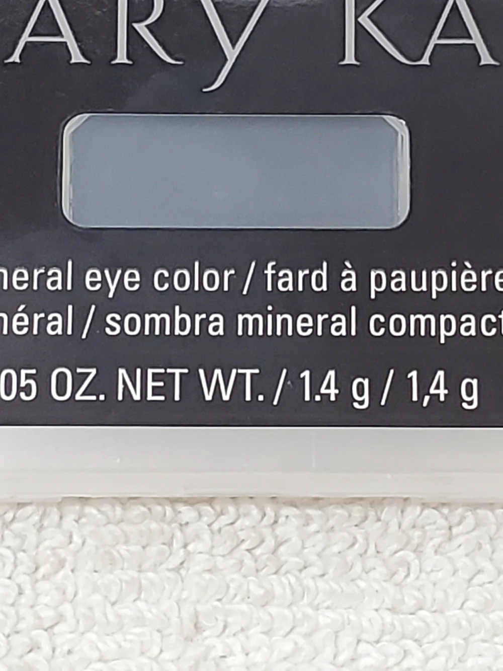 Mary Kay Mineral Eye Color — Coal Charbon Matte Charcoal